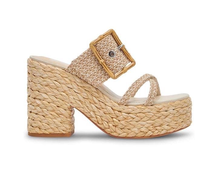 Dolce Vita Edwina Buckle Detailed Wedge Sandals