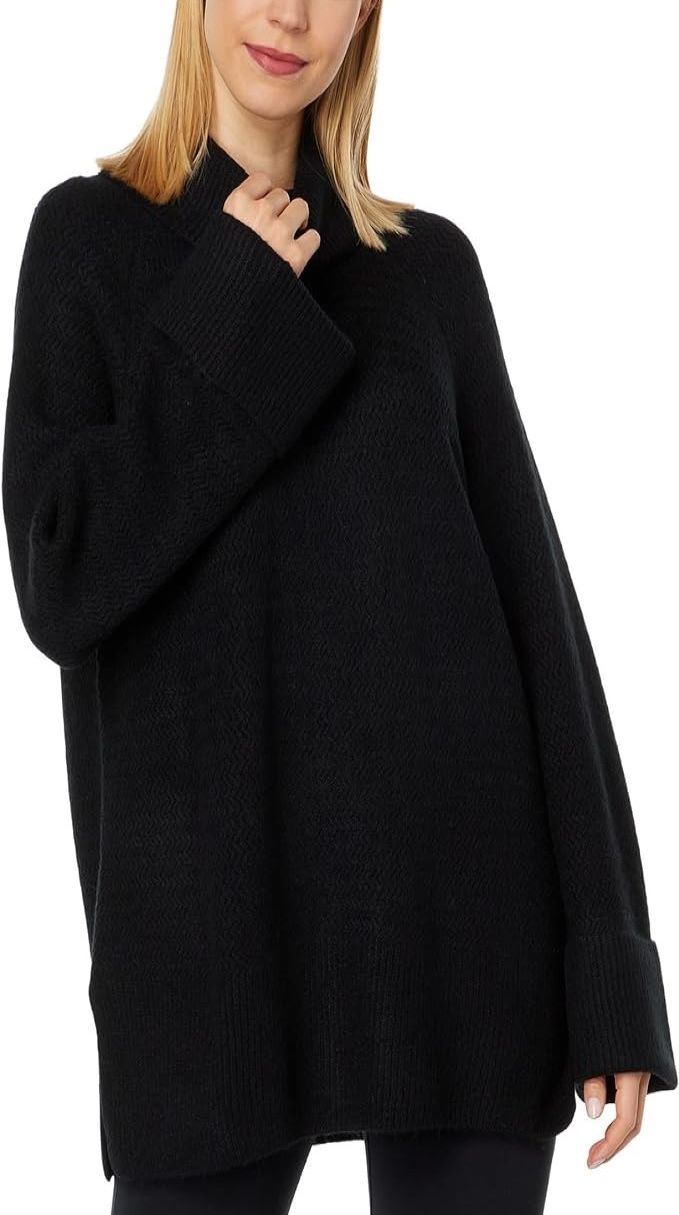 Vince Camuto Turtleneck Zigzag Knit Tunic