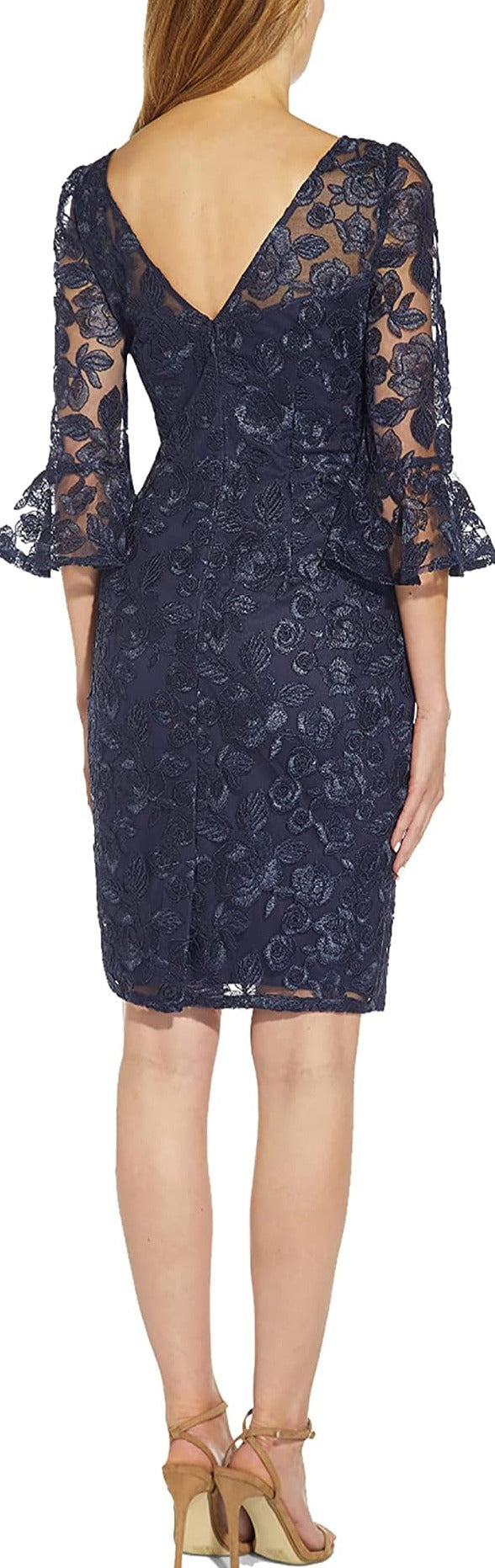 Adrianna Papell Rosie Lace Sheath Dress