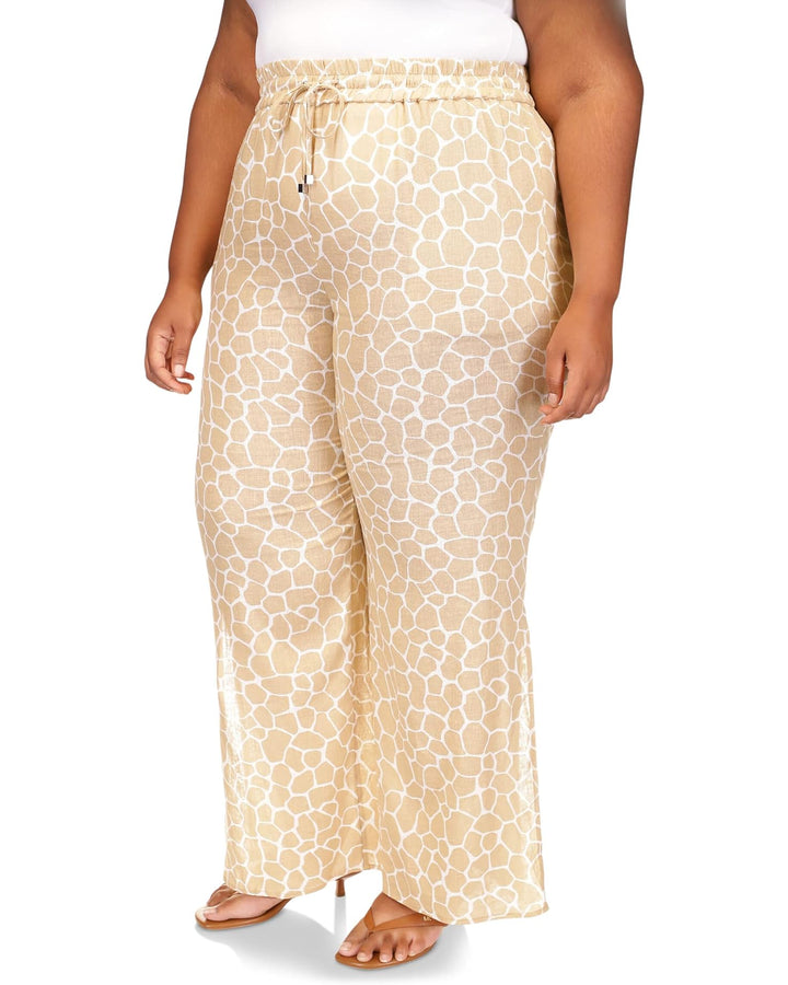MICHAEL KORS Giraffe High Slit Pants