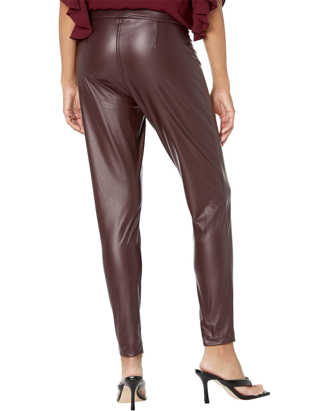 Vince Camuto Stretch Pleather Pull-On Pants