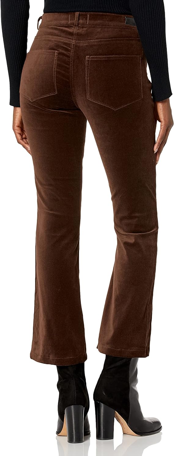 PAIGE Claudine High Rise Kick Flare Velvet Jeans