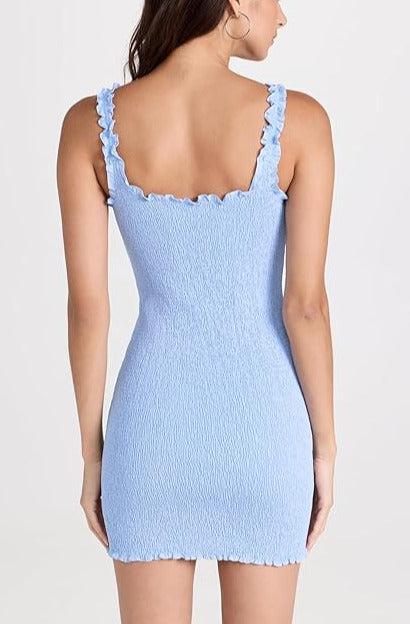 alexanderwang.t Cotton Smocked Tank Dress