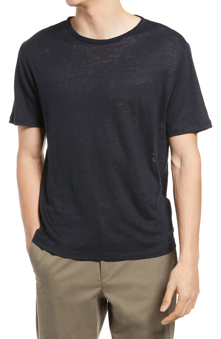 Vince MEN Heathered Linen Tee