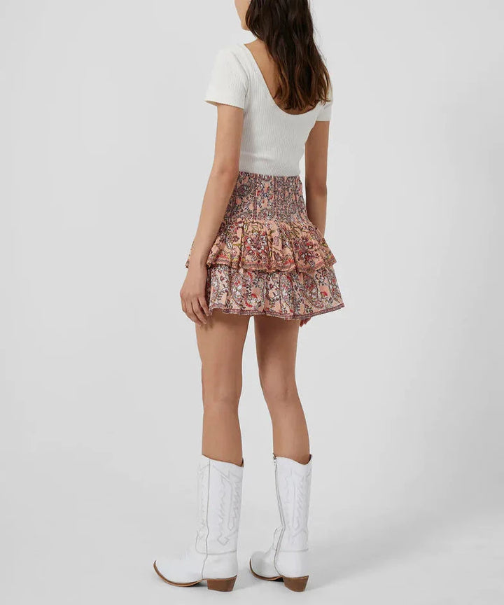 French Connection Cornalia Lurex Fleck Mini Skirt
