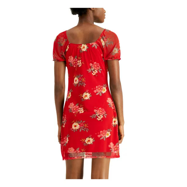 Planet Gold Juniors' Tie-Front Dress