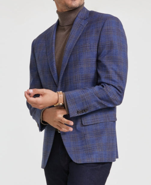 Michael Kors MEN's Classic-Fit Plaid Sport Coat