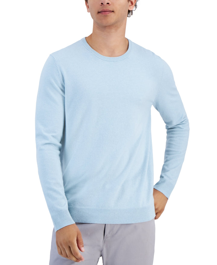 Alfani MEN Solid Crewneck Sweater