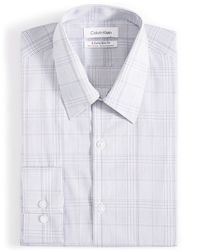 Calvin Klein MEN Extreme Slim-Fit Stretch Dress Shirt