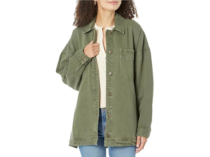Free People Madison City Twill Jacket