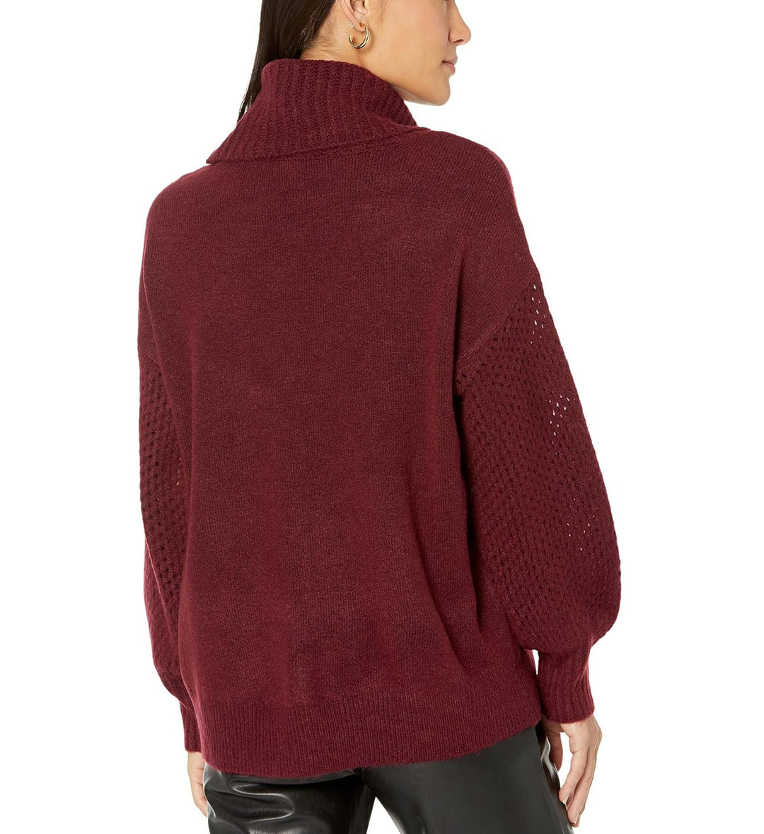 Vince Camuto Drop-Shoulder Turtleneck Sweater