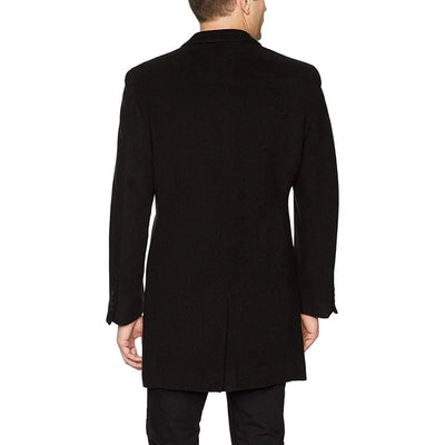 Calvin Klein Men's Prosper Wool-Blend X-Fit Overcoat