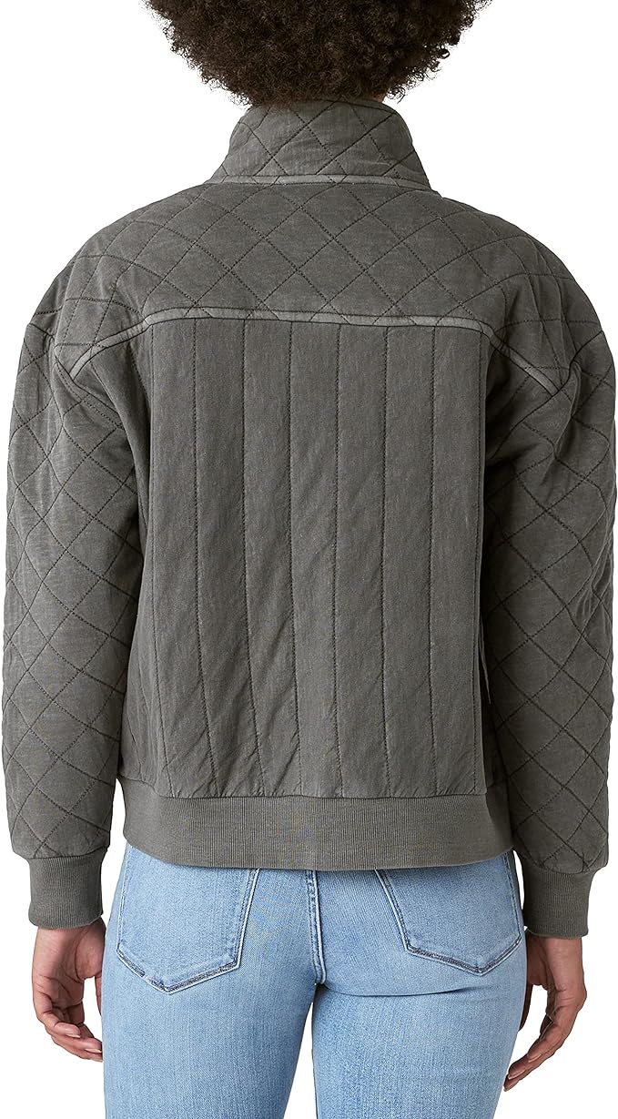 Lucky Brand Quilted Zip-Up Jacket