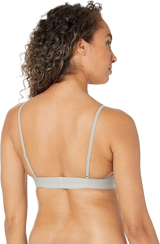 Calvin Klein Embossed icon Cotton Unlined Bralette