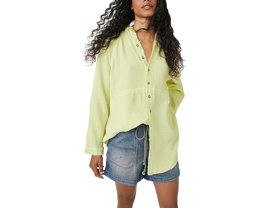 Free People Cotton Summer Daydream Shirt