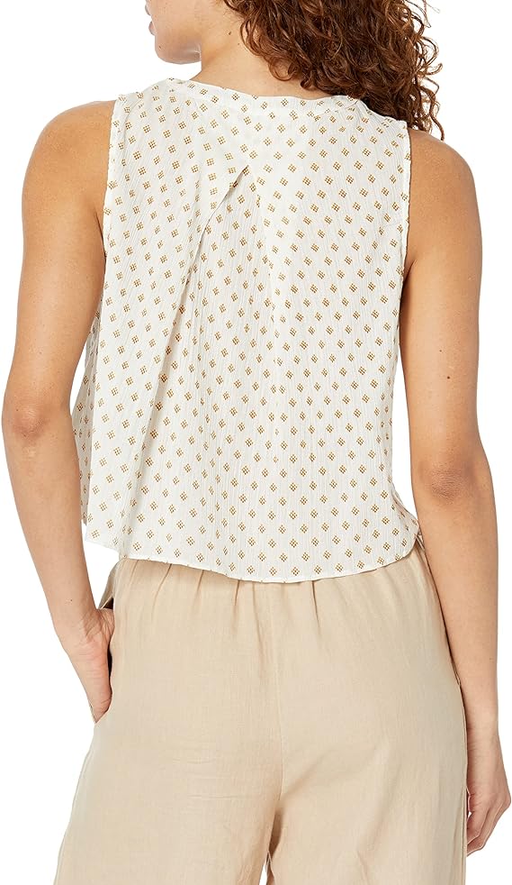 Joie Gemma Printed Sleeveless Blouse