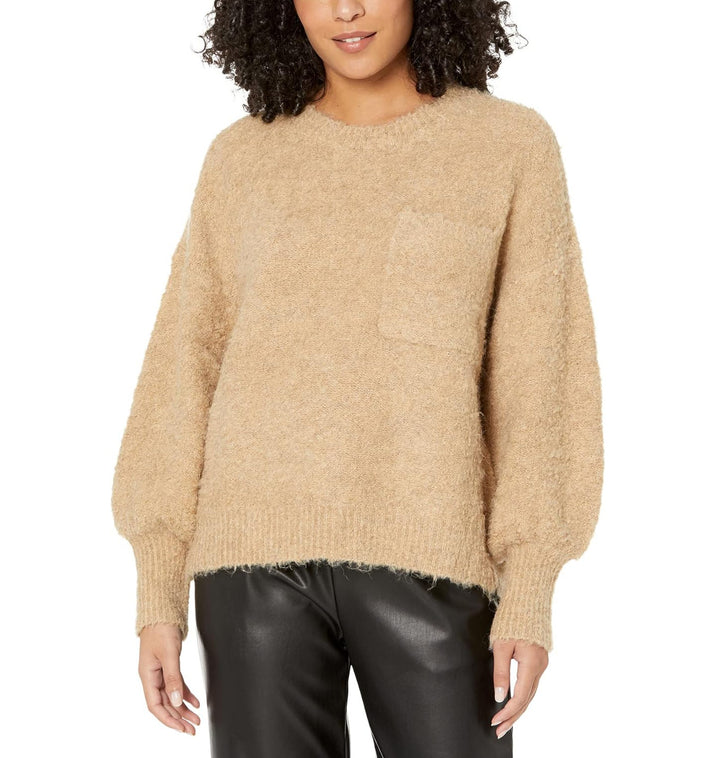 Vince Camuto Bocle Sweater with Chest Pocket