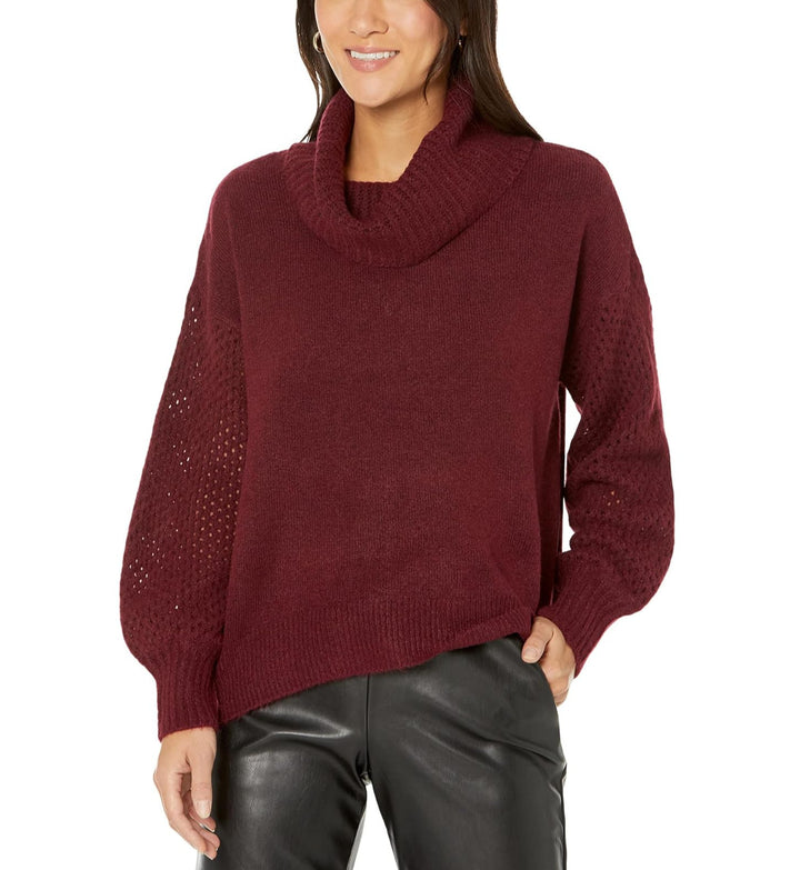 Vince Camuto Drop-Shoulder Turtleneck Sweater