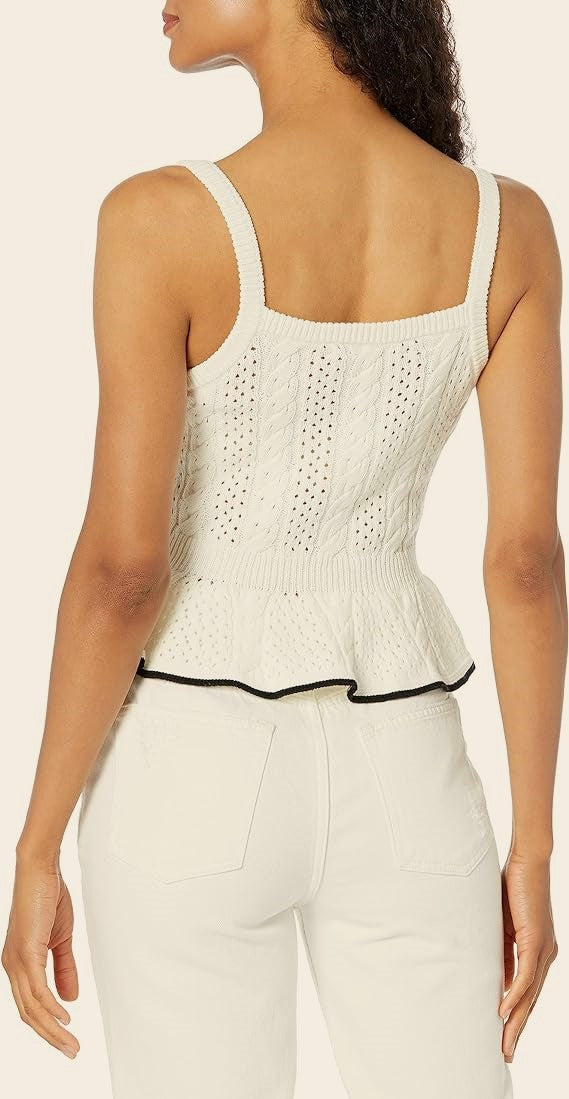 Joie Andie Knit Peplum Top