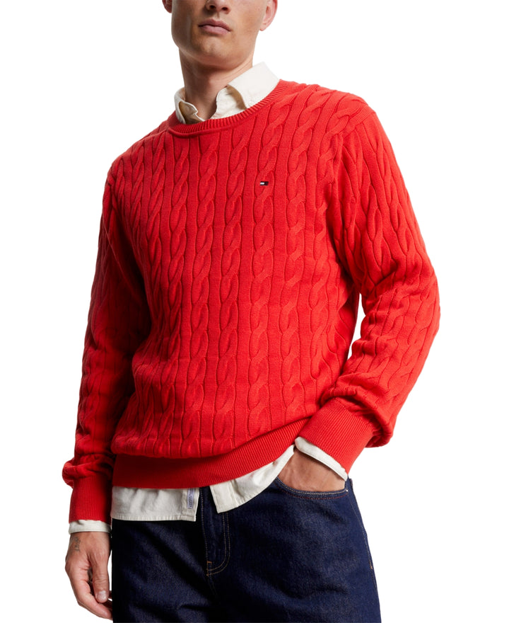 Tommy Hilfiger MEN Classic Cable Crewneck Sweater