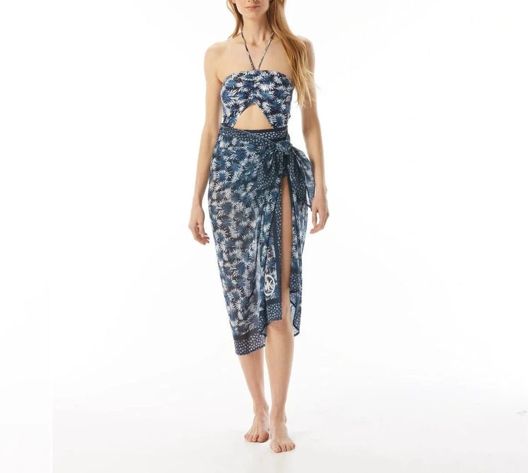 Michael Kors Printed Pareo Cover-Up