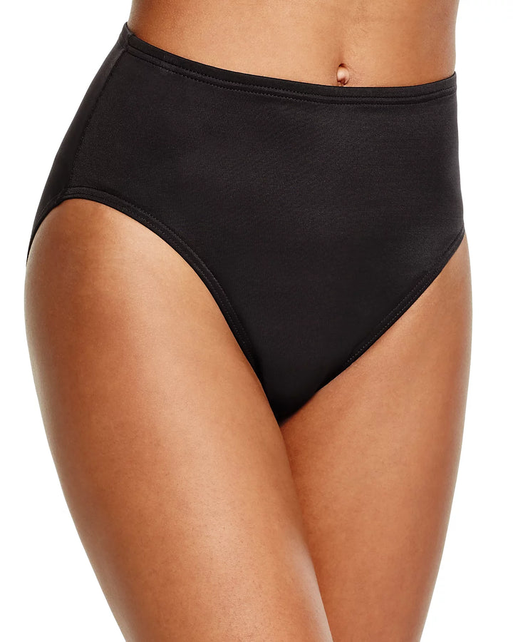 Miraclesuit Solid Basic High-Waist Tummy-Control Bikini Bottoms