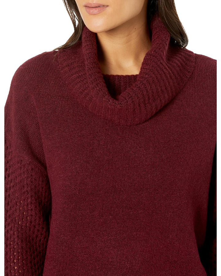 Vince Camuto Drop-Shoulder Turtleneck Sweater