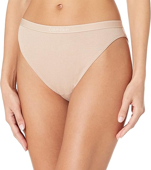 Calvin Klein Pure Ribbed High Leg Bikini