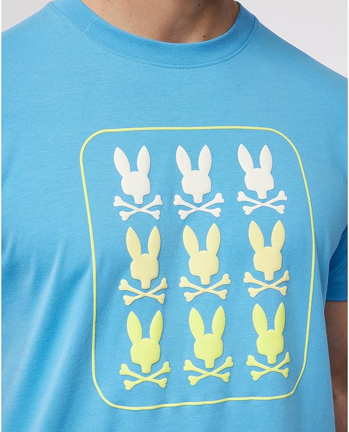 Psycho Bunny Barker Pima Cotton Graphic Tee