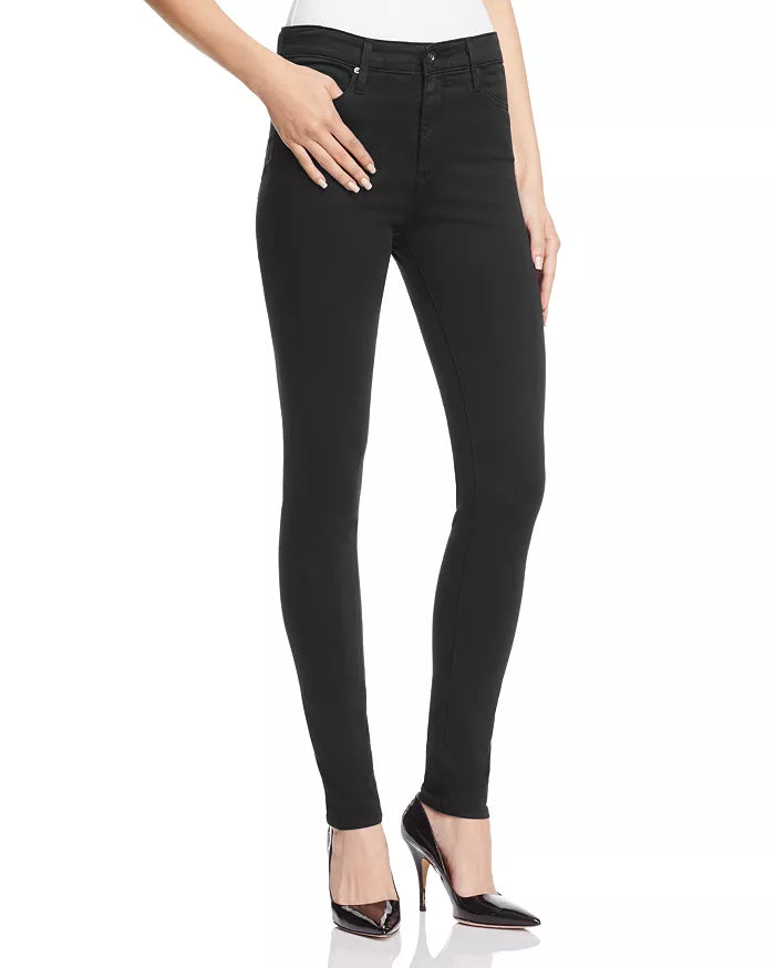 AG Farrah High-Rise Sateen Skinny Jeans