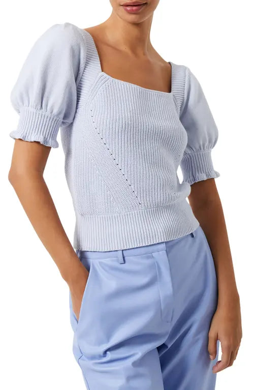 FRENCH CONNECTION Caballo Mozart Puff Sleeve Sweater