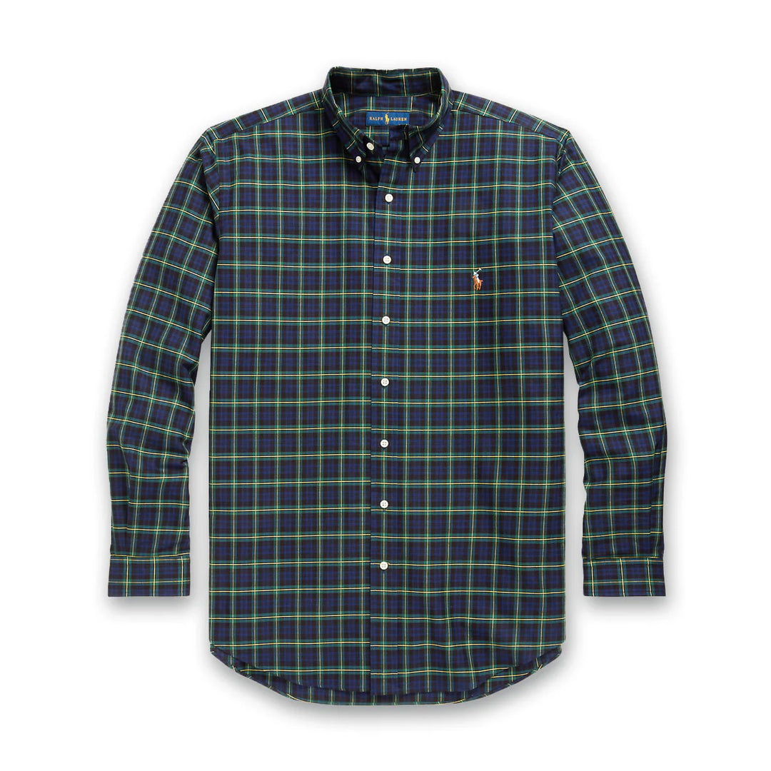 Polo Ralph Lauren Classic Fit Plaid Oxford Shirt