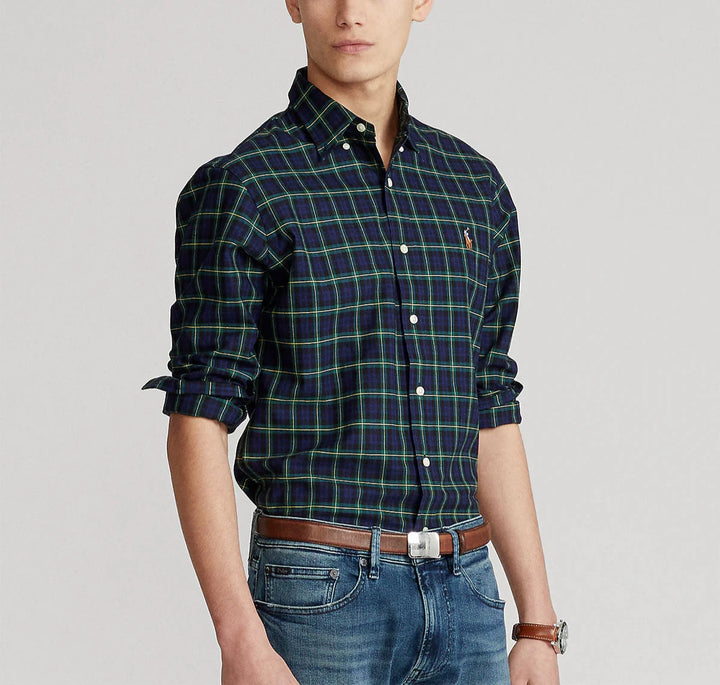 Polo Ralph Lauren Classic Fit Plaid Oxford Shirt