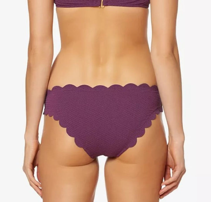 Jessica Simpson Under the Sea Scalloped Hipster Bikini Bottom