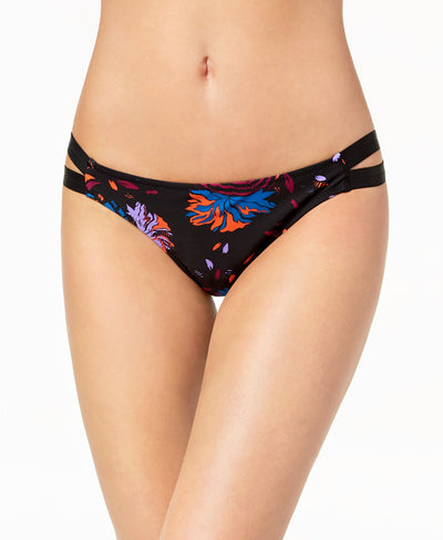 Volcom Juniors' Printed Strappy Hipster Bikini Bottoms