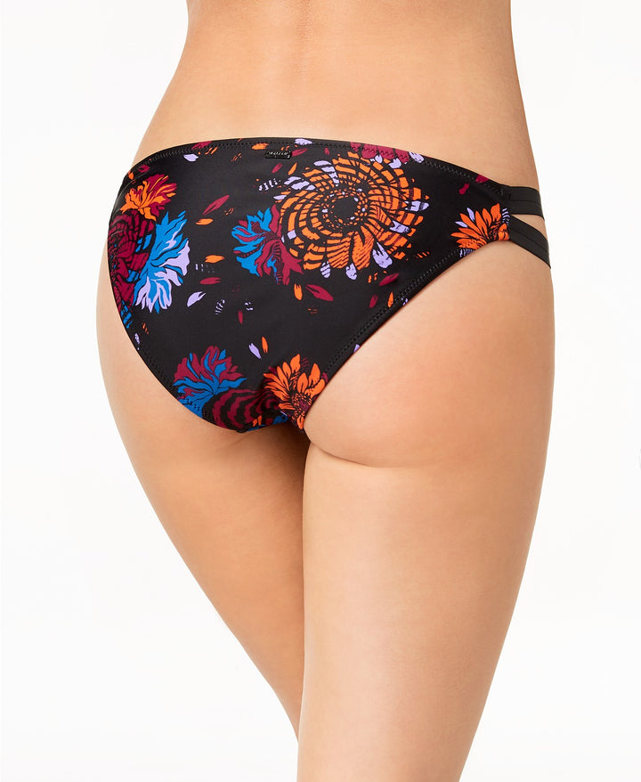 Volcom Juniors' Printed Strappy Hipster Bikini Bottoms