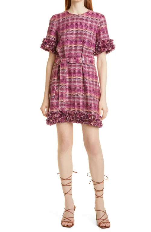 Cinq à Sept Box Weave Easton Dress