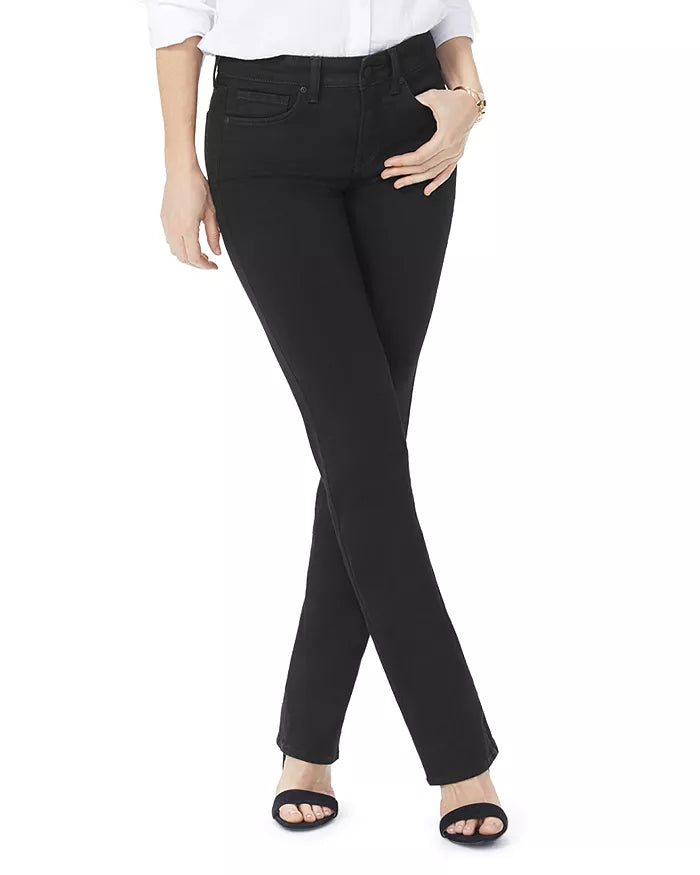 NYDJ Petite Marilyn Tummy-Control Straight-Leg Jeans