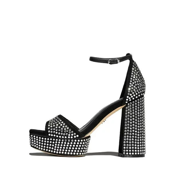 Sam Edelman Nellie Glitz Platform Sandals