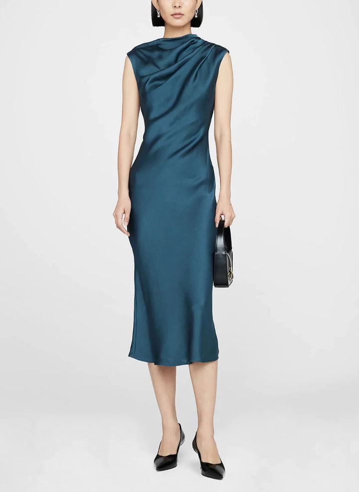 Anine Bing Samantha Silk Dress