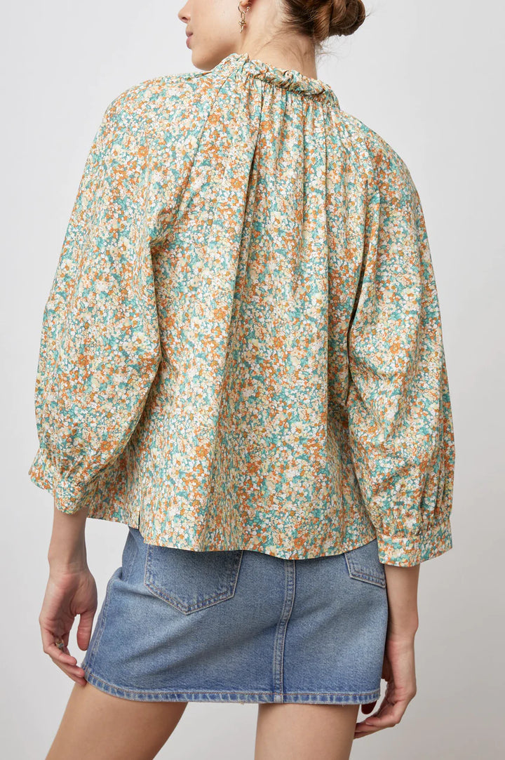 Rails Amal Relaxed Tie Neck Top