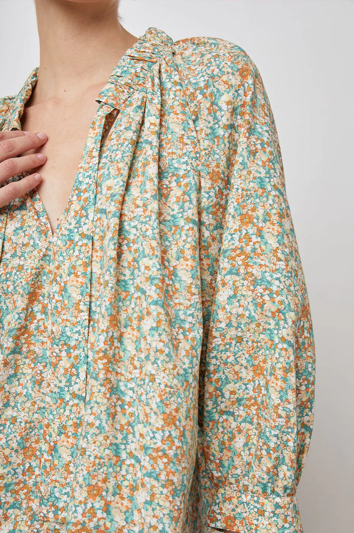 Rails Amal Relaxed Tie Neck Top