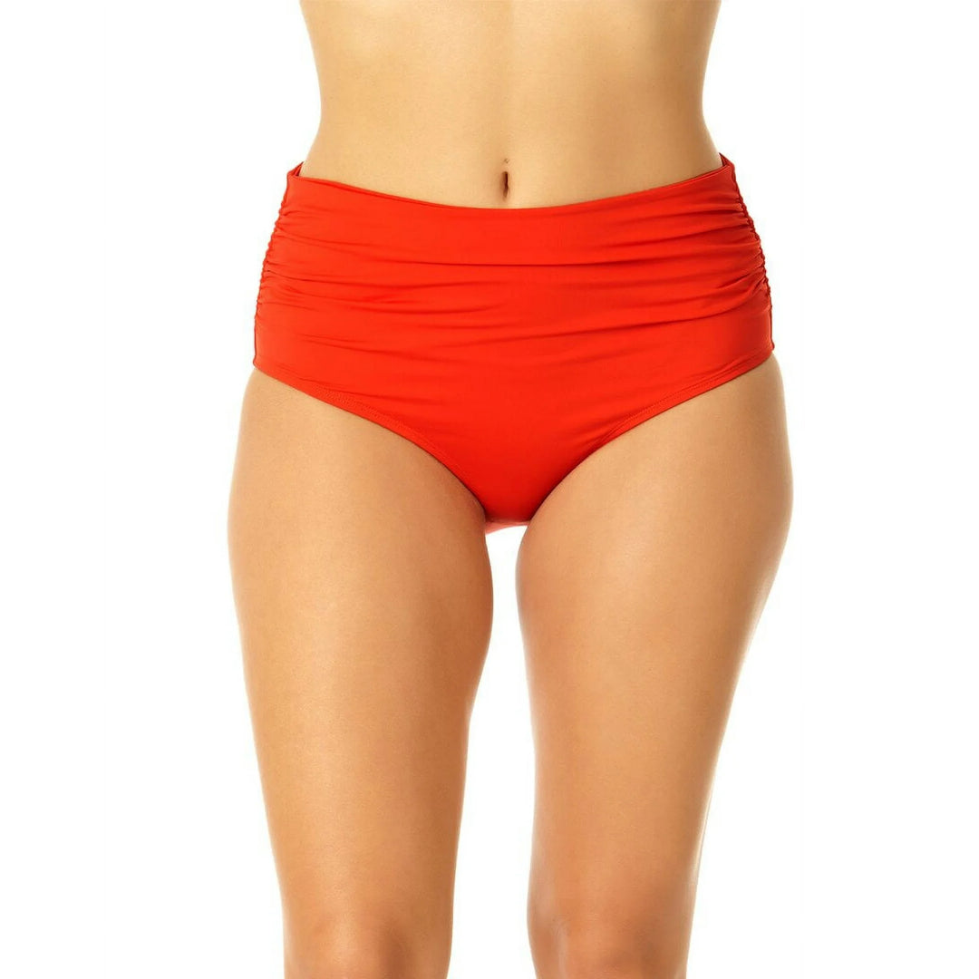 Anne Cole High-Waist Bikini Bottoms