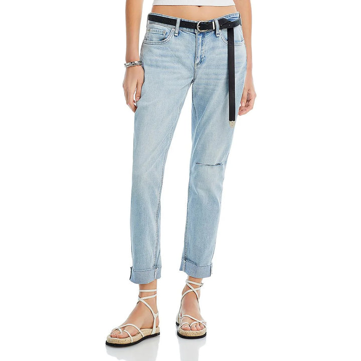 rag & bone Dre Low Rise Ankle Slim Boyfriend Jeans