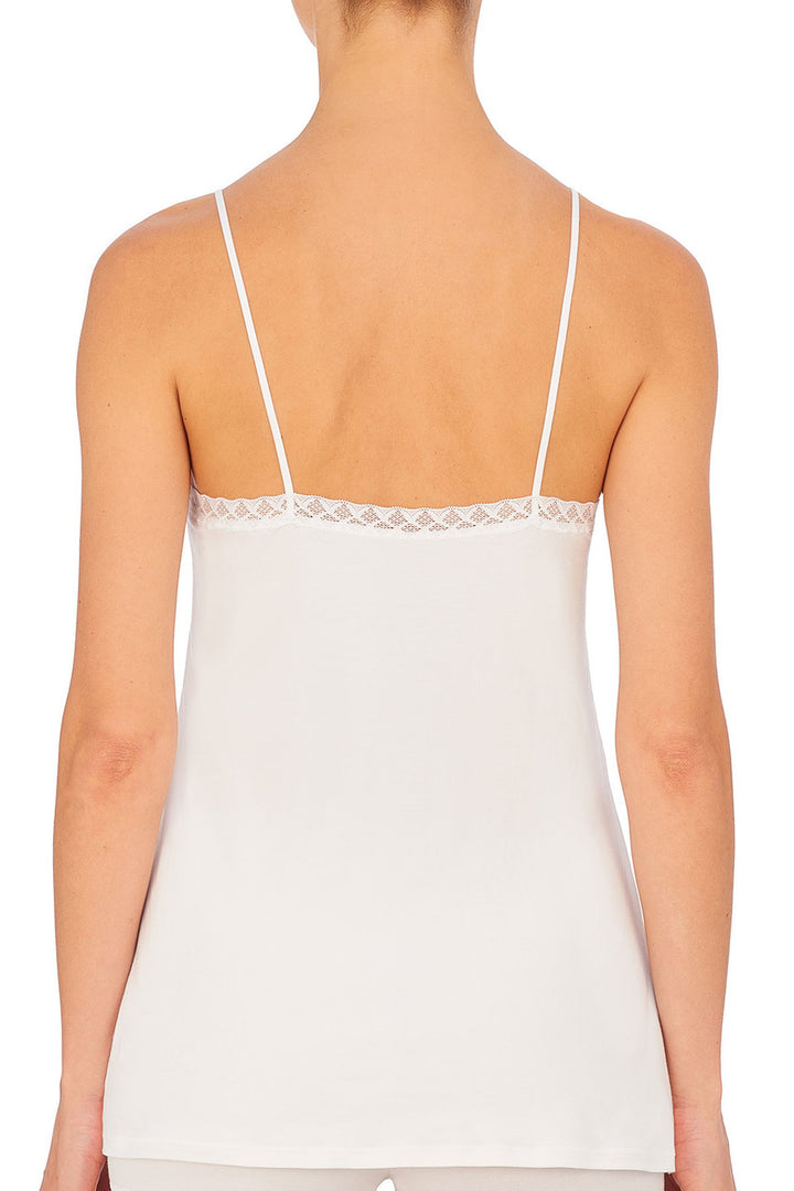 Natori Bliss Cotton Lace Trim Camisole