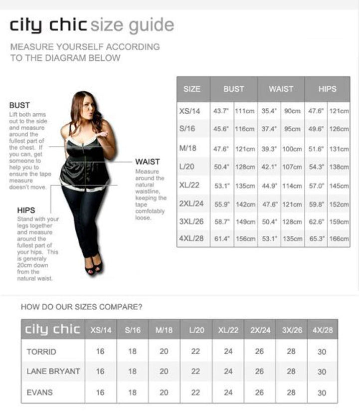 City Chic Alicia Maxi Dress