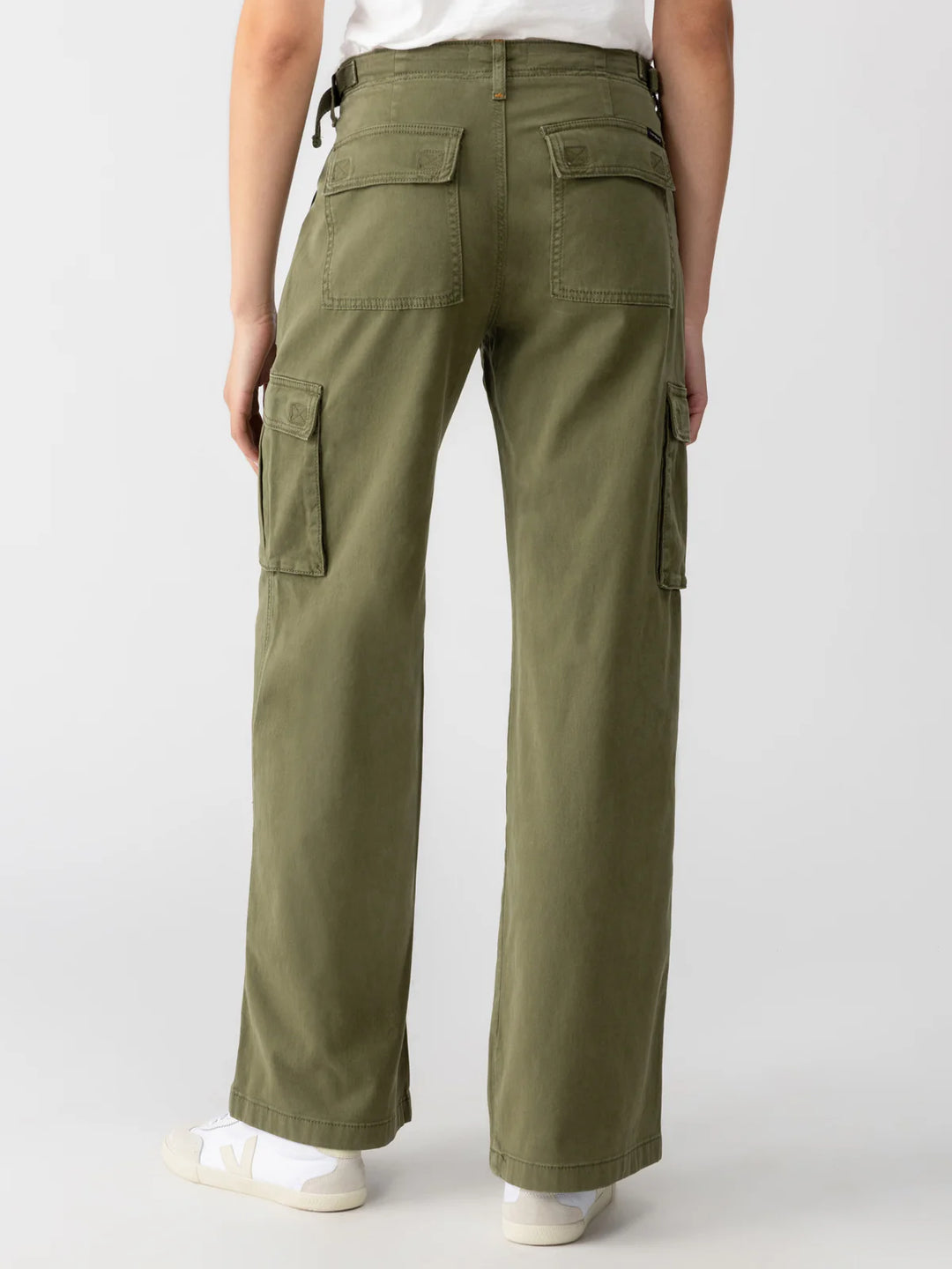 Sanctuary Cotton Blend Reissue Wide Leg Cargo Pants