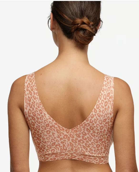 Chantelle Women's Soft Stretch Padded V-Neck Bra Top