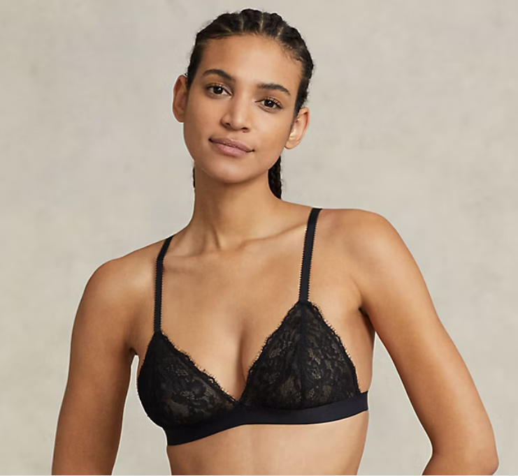 Polo Ralph Lauren Lace Triangle Bralette