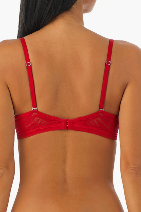 On Gossamer Sleek Micro Lace Underwire Convertible Push-Up Bra